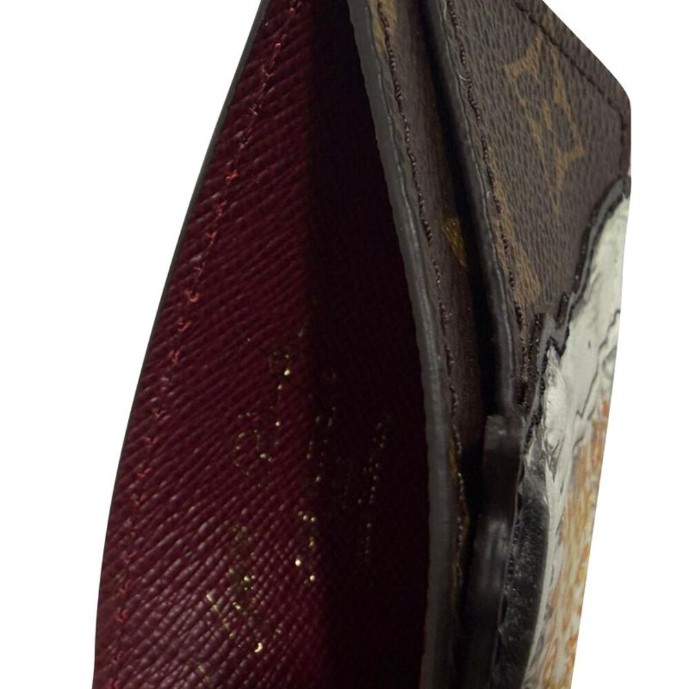 Louis Vuitton Limited Edition Cat Nap Card Holder in Brown Monogram Canvas - Picture 3 of 8